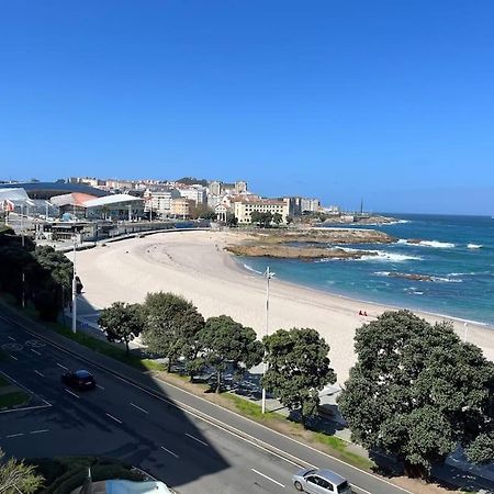 Primera Linea De Playa De Riazor Ла-Корунья Экстерьер фото